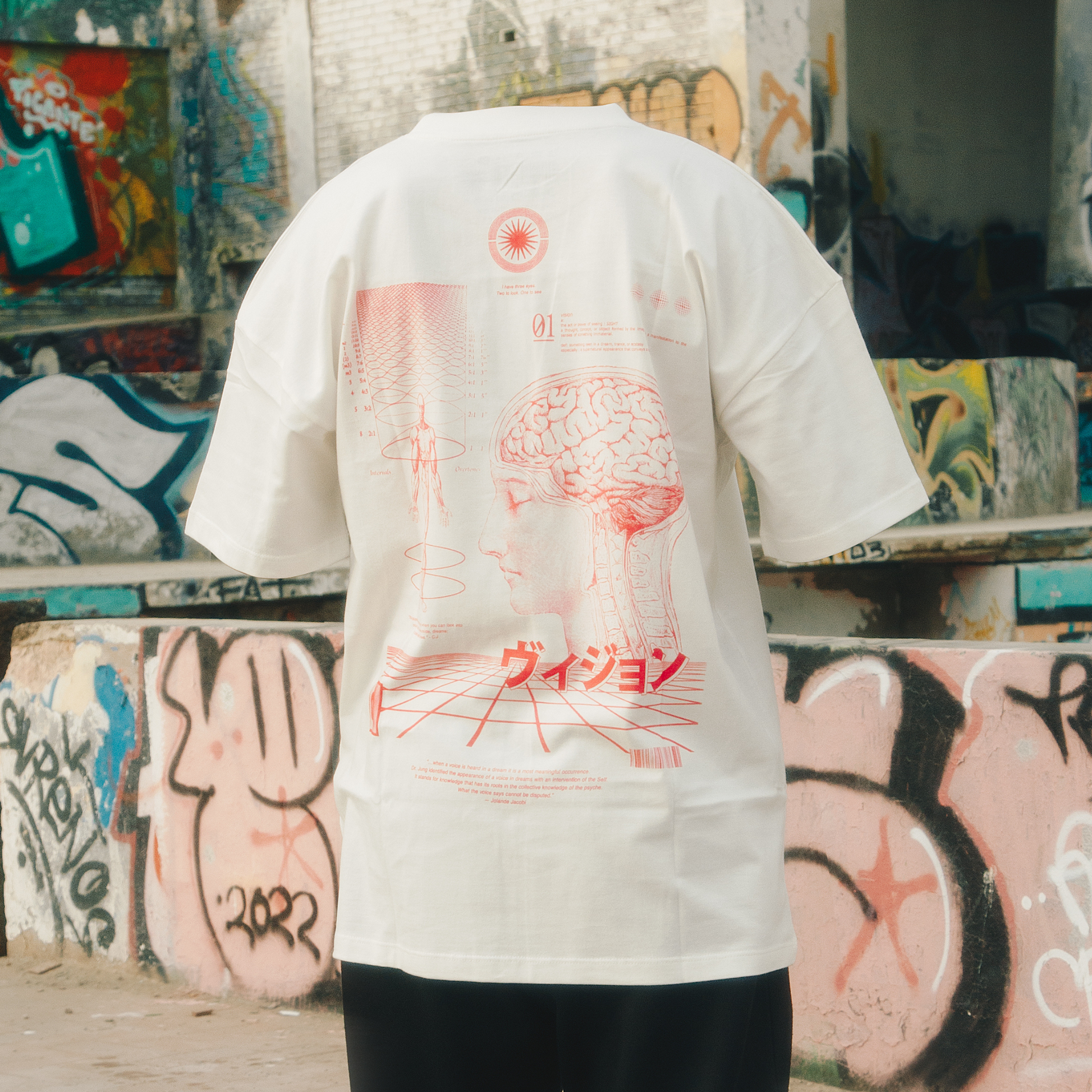 Polo oversized blanco
